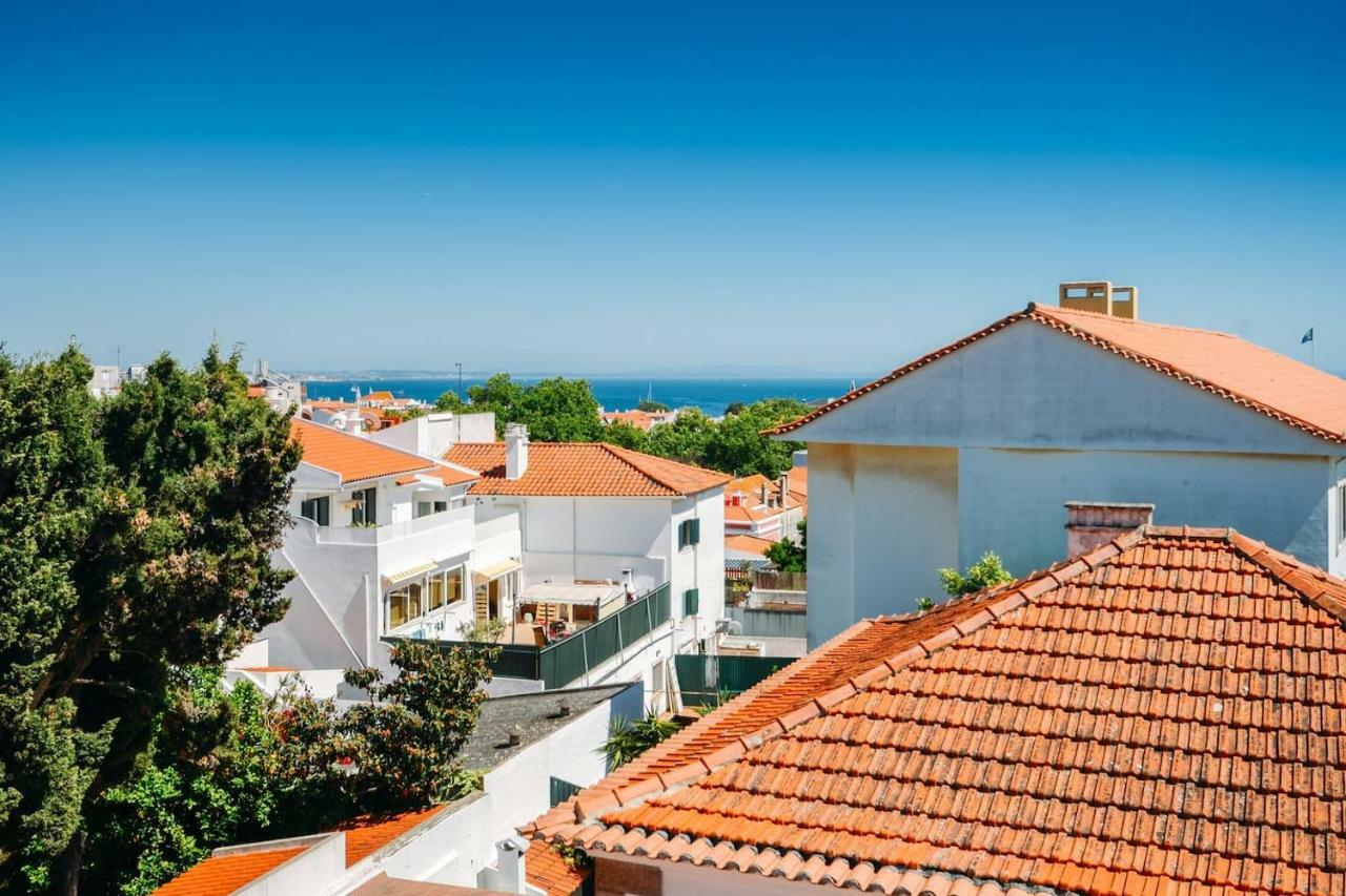 Amazing Seaview With Terrace - 5Min From The Beach Daire Cascais Dış mekan fotoğraf